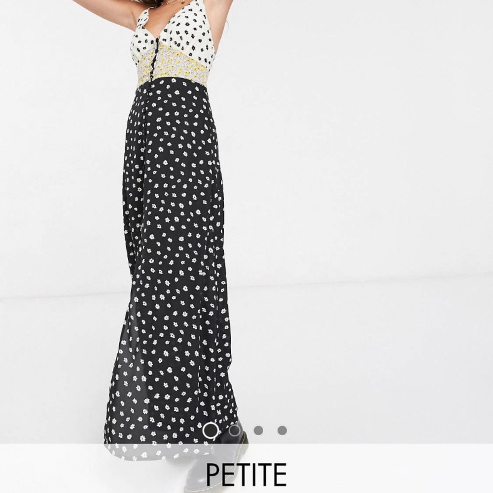 Sisters Of The Tribe Petite Cami Midi Dress in mixed floral. ASOS